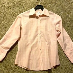 Brooks Brothers -Size 4- button up pink shirt